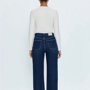 Pistola Dark Blue Straight Leg Jeans